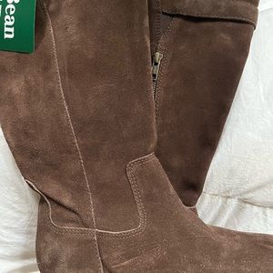 Brand new leather LLBean boots